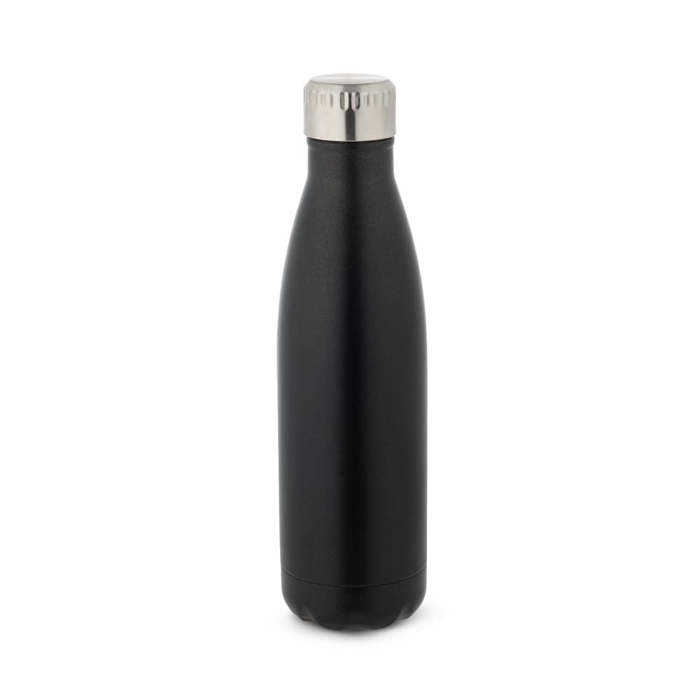 SHOW SATIN. Garrafa em aço inox de parede dupla térmica, isolada a vácuo, com tampa em aço inox 500 mL Code.: 94771