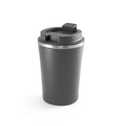 PHELPS. Copo de viagem térmico em aço inox e PP, de parede dupla isolada a vácuo (470 mL) Code.: 94772 - foto 1