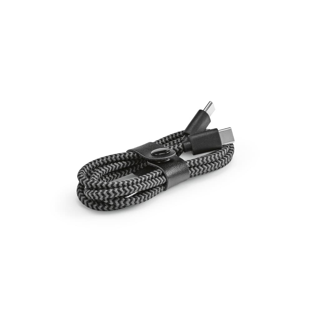 YONATH. Cabo USB-C de carregamento rápido em PET 100% reciclado Code.: 97174