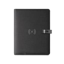 ELEVATE A5 FOLDER. Pasta A5 em poliéster 100% reciclado 300D com carregador wireless embutido 5'000 mAh e bloco com 1280 páginas pautadas Code.: 53581 - foto 3