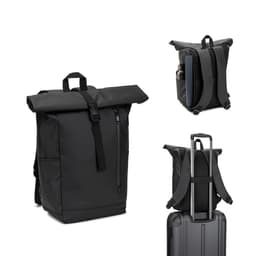 OSASCO BPACK. Mochila "Roll top" com design em sistema de fecho que permite enrolar a parte superior em poliéster reciclado 600D de alta densidade com revestimento resistente á água 20 L Code.: 92571 - foto 2
