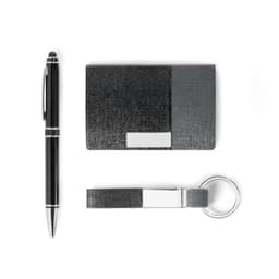 BRENDON. Kit de porta cartões, chaveiro e caneta esferográfica em c.sintético, metal e alumínio Code.: 93315 - foto 7