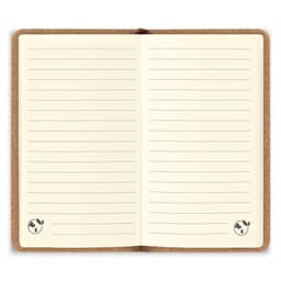 ORWELL POCKET. Caderno de bolso de capa dura em folha de bambu e cortiça com páginas pautadas recicladas Code.: 93657 - foto 6