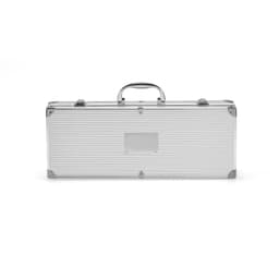 MACE. Kit churrasco em estojo de alumínio com luva de cozinha em poliéster e 6 utensílios em aço inox Code.: 93845 - foto 5