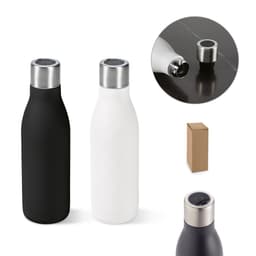 CHILWELL. Garrafa em aço inox 90% reciclado de parede dupla térmica com sistema de auto-sanitização UV 500 mL Code.: 94343 - foto 2