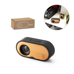 TILLY. Caixa de som portátil com autonomia de 5h (1'200 mAh), em bambu e ABS 100% reciclado Code.: 97095 - foto 2