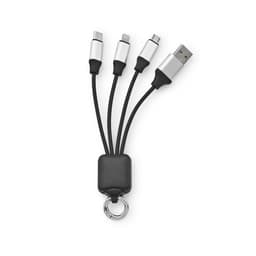 YALOW. Cabo USB de carregamento rápido 3 em 1 com corpo em PET 100% reciclado Code.: 97173 - foto 3