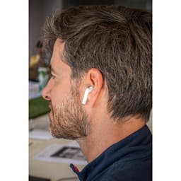 COBAIN. Fones de ouvido wireless em ABS 100% reciclado e bambu com autonomia de 5h Code.: 97193 - foto 4