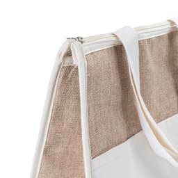 Bolsa Térmica em algodão e Juta sintética (34x34x16cm) - Code.: BT213P - foto 4