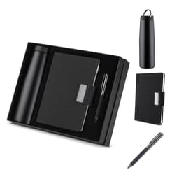 Kit escritório Caderno, Garrafa e Caneta Metalica - Code.: CJ300P - foto 3