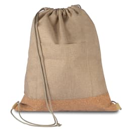 Sacola/Mochila em Poliéster 600D e Cortiça (34x38cm) - Code.: BP0004P - foto 1
