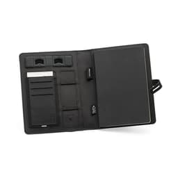 ELEVATE A5 FOLDER. Pasta A5 em 300D poliéster 100% reciclado com carregador por indução embutido (5'000 mAh) e bloco com páginas pautadas Code.: 53581 - foto 15