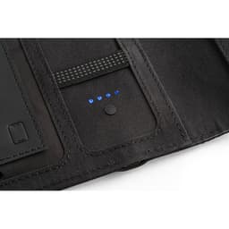 ELEVATE A5 FOLDER. Pasta A5 em 300D poliéster 100% reciclado com carregador por indução embutido (5'000 mAh) e bloco com páginas pautadas Code.: 53581 - foto 17