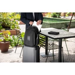 YANGON BPACK. Mochila antirroubo com bolso para notebook (17'3"), em poliéster reciclado 600D twill, resistente à água (20 L) Code.: 92393 - foto 11