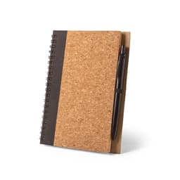 VICENTE. Caderno B6 de capa dura em cortiça e PET 100% reciclado, com páginas lisas recicladas Code.: 93285 - foto 10