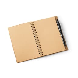 VICENTE. Caderno B6 de capa dura em cortiça e PET 100% reciclado, com páginas lisas recicladas Code.: 93285 - foto 12
