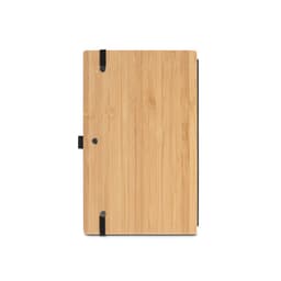 BUARQUE A5. Caderno A5 de capa e contracapa em placa de bambu e lombada em PET 100% reciclado, com páginas pautadas recicladas Code.: 93582 - foto 7