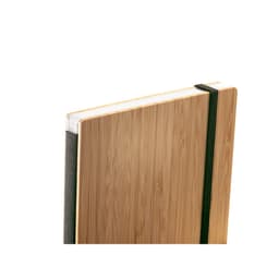 BUARQUE A5. Caderno A5 de capa e contracapa em placa de bambu e lombada em PET 100% reciclado, com páginas pautadas recicladas Code.: 93582 - foto 8