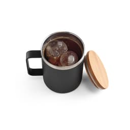 LAUDA. Copo de viagem térmico em aço inox 90% reciclado de parede dupla isolada a vácuo (420 mL) Code.: 94276 - foto 19