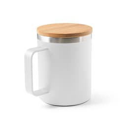 LAUDA. Copo de viagem térmico em aço inox 90% reciclado de parede dupla isolada a vácuo (420 mL) Code.: 94276 - foto 21