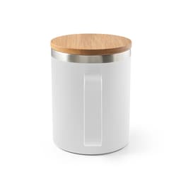 LAUDA. Copo de viagem térmico em aço inox 90% reciclado de parede dupla isolada a vácuo (420 mL) Code.: 94276 - foto 23