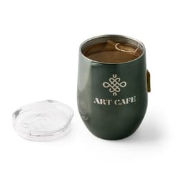 RONDE. Copo de viagem térmico em aço inox de parede dupla isolada a vácuo (400 mL) Code.: 94677 - foto 18