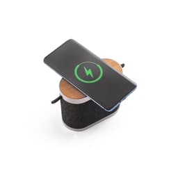 GUETTA. Caixa de som de 5W com carregador por indução super-rápido e autonomia de 2h (1'200 mAh), em bambu e PET 100% reciclado Code.: 97183 - foto 13