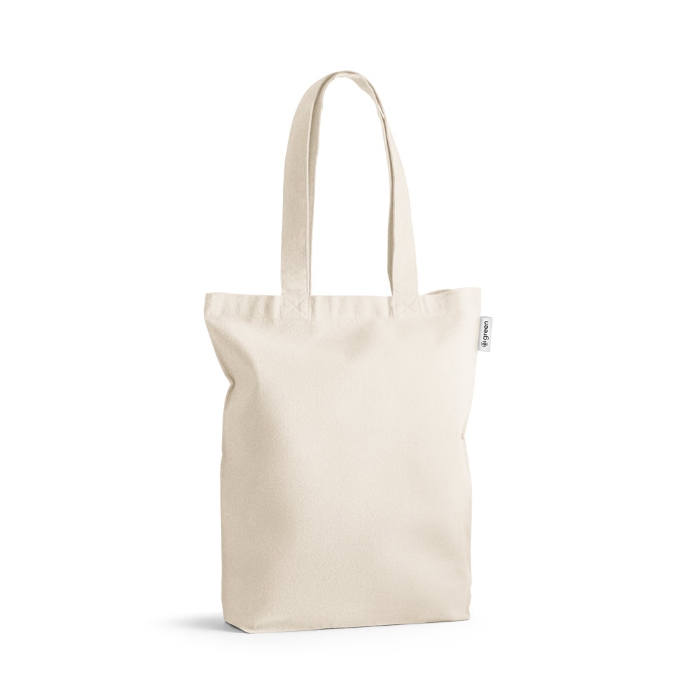 GIRONA. Sacola em 50% algodão, 30% algodão reciclado e 20% poliéster reciclado (220 g/m²) Code.: 92331
