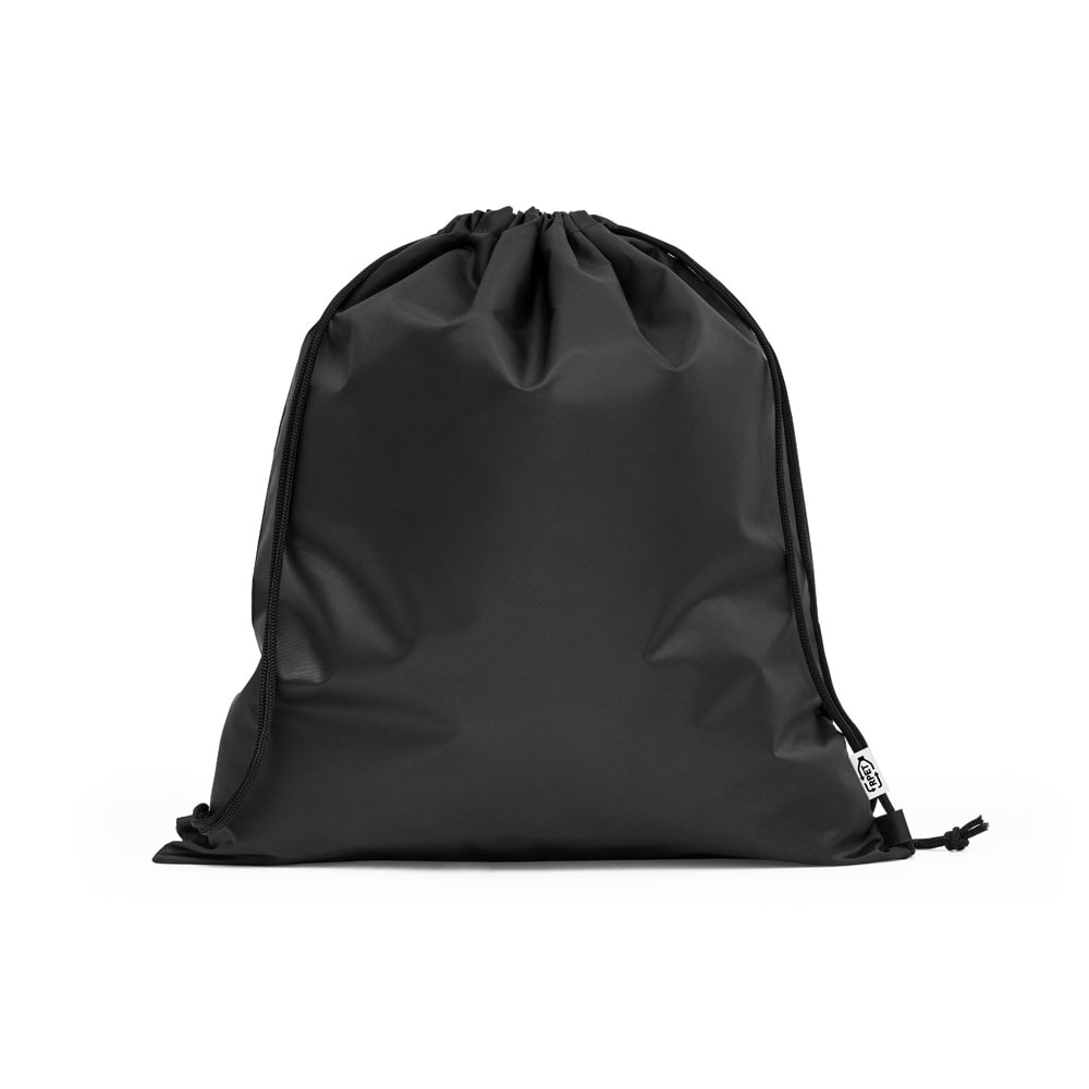 PEMBA. Sacola tipo mochila em poliéster reciclado 190T, produzida a partir de plástico reciclado Code.: 92931