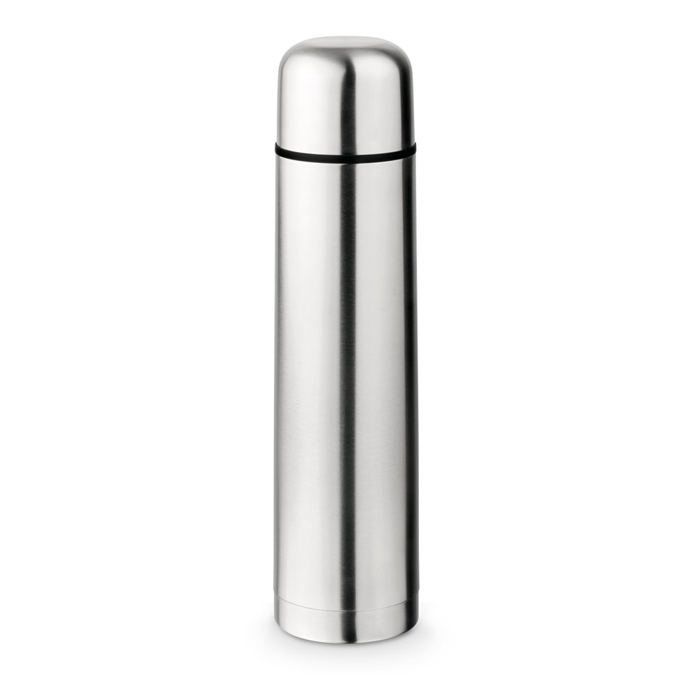 LITER. Garrafa térmica em aço inox de parede dupla isolada a vácuo (1 L) Code.: 94679