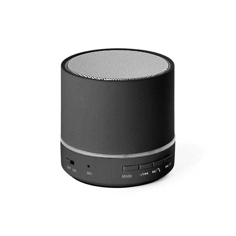 RE-PEREY. Caixa de som portátil com microfone e autonomia de 4h30 (400 mAh), em ABS 100% reciclado Code.: 97176