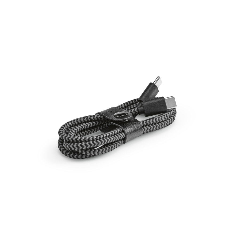 YONATH. Cabo USB-C de carregamento rápido em PET 100% reciclado Code.: 97174