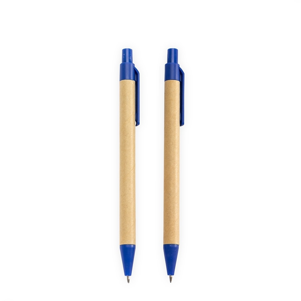 KIT ECOLÓGICO CANETA E LAPISEIRA PAPELÃO - Code.: 15348